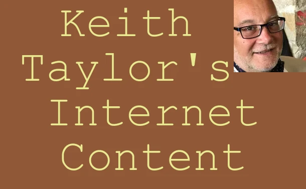 Keith Taylor's Internet Content Badge